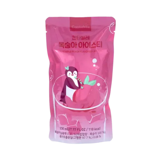 Cantabile – Ice Tea Peach 230ml - Băutură răcoritoare cu aromă de piersică 230ml