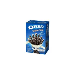 Oreo Wafer Rolls Vanilla 54g - batoane umplute cu crema de vanilie