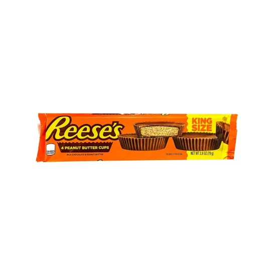 Reese's 4 Peanut Butter Cups 79g - cu ciocolata cu lapte