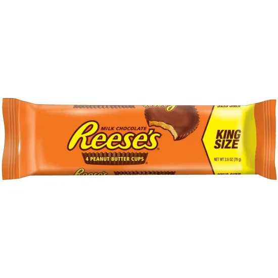Reese's 4 Peanut Butter Cups 79g - cu ciocolata cu lapte