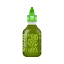 Crying Thaiger - Sriracha Wasabi 200ml - Crying Thaiger - Sos iute Sriracha cu Wasabi 200ml