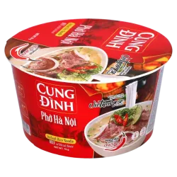 Cung Dình - Kool Brand Noodles Beef Bowl 68g - Tăiței instant cu aromă de vită 68g