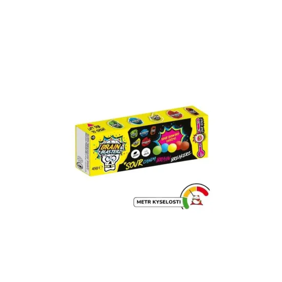 Brain Blasterz Sour Candy Brain Breakers Level 3 Sour 45g PAK - Bomboane Acre Packistan