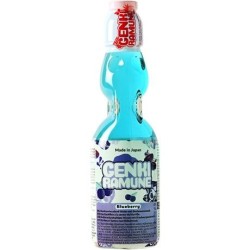 GENKI RAMUNE  Soda Drink Blueberry - bautura de afine