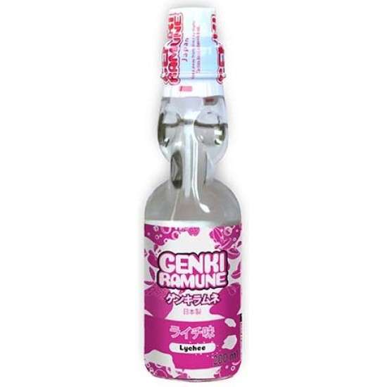 GENKI RAMUNE  Lychee drink - BAUTURA