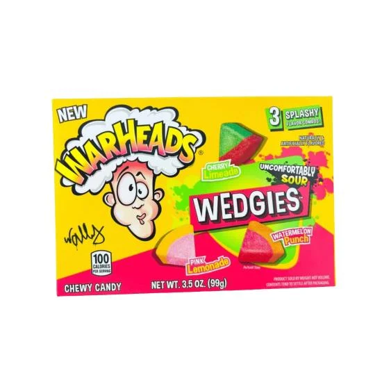 Warheads Wedgies 99g - Jeleuri gumate acide Warheads