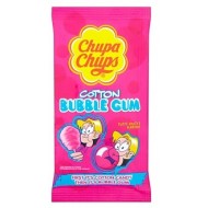 Chupa Chups Bubble Gum Cotton Candy 11g - Gumă de mestecat cu aromă de fructe