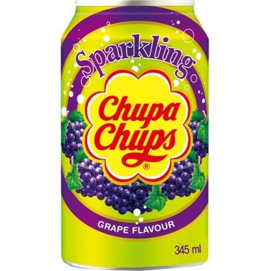 Chupa Chups Drink Sparkling Grape - SUC DE STRUGURI