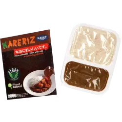 Kaset - Ready to Eat Japanese Curry Vegan 280g - Kaset – Ready to Eat Vegan Japanese Curry with Jasmine Rice 280g