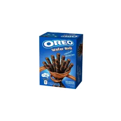 Oreo Chocolate Wafer Rolls 54g - batoane umplute cu crema de ciocolata