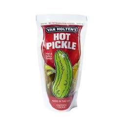 Van Holten's Jumbo Hot Pickle - Castravete Murat cu ardei iute / picant~ 198g