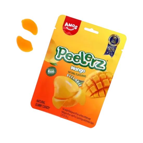 Amos – Peelerz Gummy Mango 65g - Amos – Peelerz Gummy Mango 65g