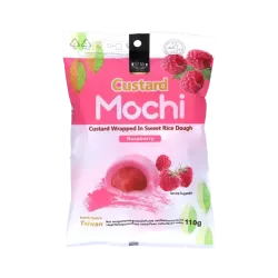 Royal Family - Custard Mochi Raspberry 110g - Royal Family – Custard Mochi Zmeură 110g