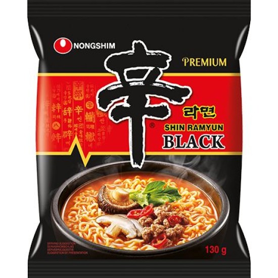 NONGSHIM  Instant Noodles Shin Ramyun Black - Tăiței Instant