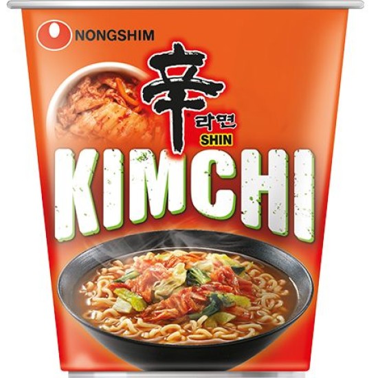 NONGSHIM  Instant Noodles Shin Kimchi Cup - Tăiței Instant