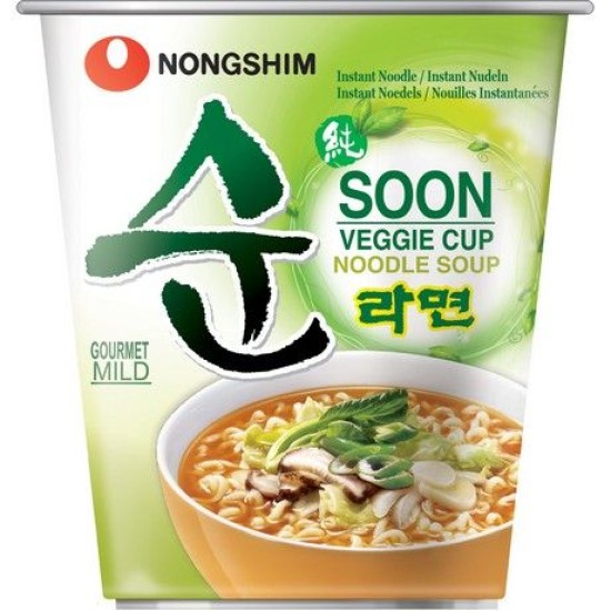 NONGSHIM  Instant Noodles Soon Veggie Cup - Tăiței Instant