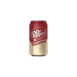 Dr. Pepper Cream Soda 355ml - Bautura cu crema de lamaie si cola