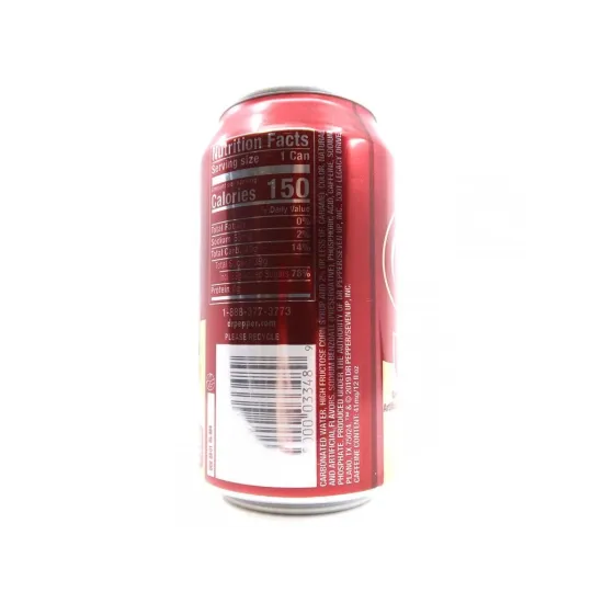 Dr. Pepper Cream Soda 355ml - Bautura cu crema de lamaie si cola