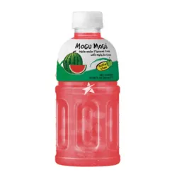 Mogu Mogu Watermelon 320ml -  Băutură cu aromă de pepene roșu și bucăți de nata de coco 320ml