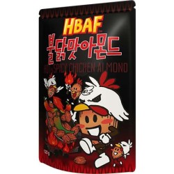 HBAF  Almond Spicy Chicken Flavor - BISCUITISI ALUNE  CU AROMA DE PUI IUTE