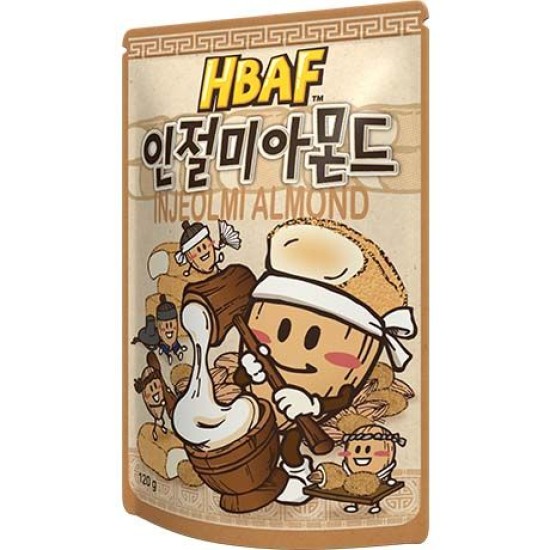 HBAF  Almond Injeolmi Flavor - BISCUITI SI ALUNE CU AROMA INJEOLM