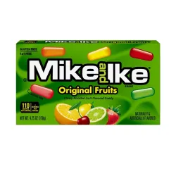 Mike & Ike Original Fruit 120g - Bomboane gelatinoase cu aroma de fructe