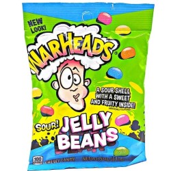 Warheads Sour Jelly Beans - Jeleuri acide Warheads 141g