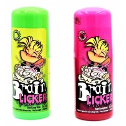 Brain Licker Roller Sour Cherry & Apple 60ml - Băutură de bomboane cu aromă acrișoară de Cireșe și Măr în sticlă roll-on
