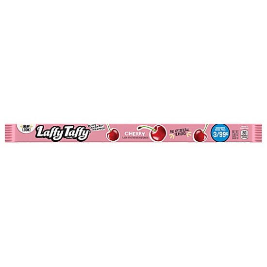 Laffy Taffy Rope Cherry 23g - Gumă moale cu aromă de cireșe