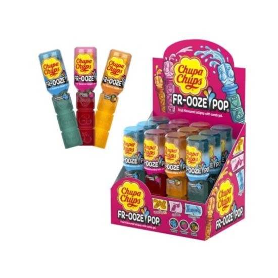 Chupa Chups Frooze Pop-Gustare racoritoare cu arome 26g 