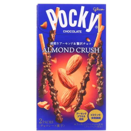 GLICO Almond & White (M) Chocolate Biscuit Stick - biscuiti cu ciocolata alba si migdale