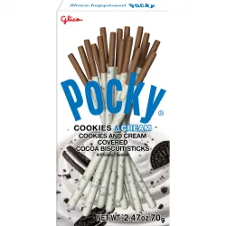 GLICO White (C) Cookie Biscuit Stick - stick biscuiti cu ciocolata alba