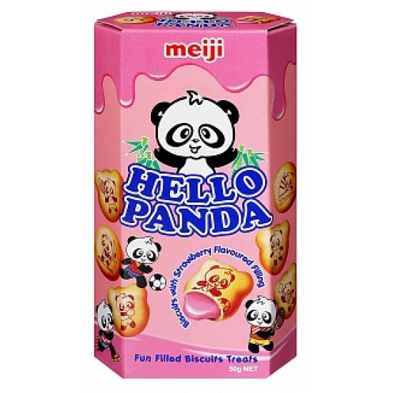 Hello Panda Strawberry 50g