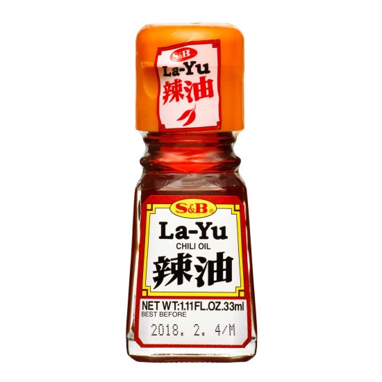 S&B La-Yu Chili Oil 33ml - Ulei Chili S&B La-Yu 33ml