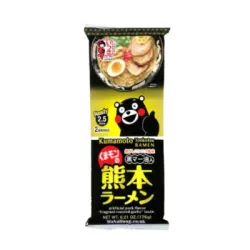Itsuki Kumamoto Tonkotsu Ramen 176g - Tăiței cu supă cu aromă artificială de porc și usturoi prăjit 176g 