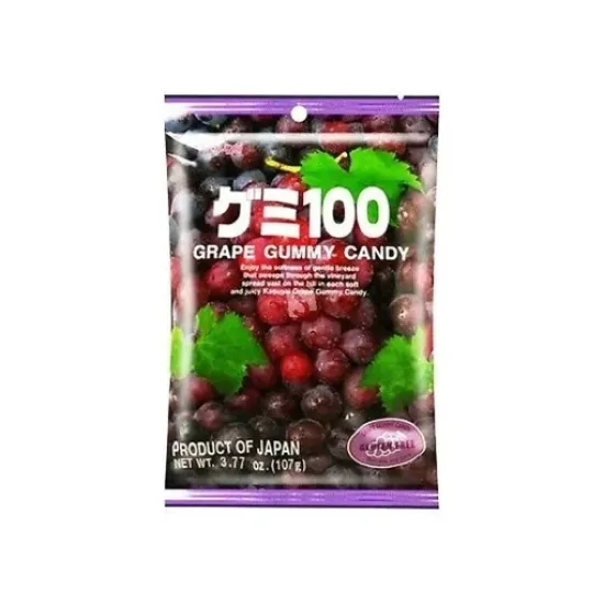 Kasugai Grape Gummy Candy 107g