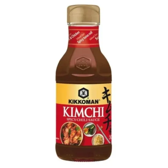 Kikkoman Kimchi Spicy Chilli Sauce 300g  - Kikkoman Kimchi Spicy Chilli Sauce 300g
