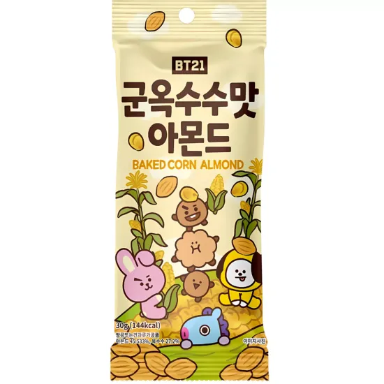LINE BT21 Baked Corn Almond