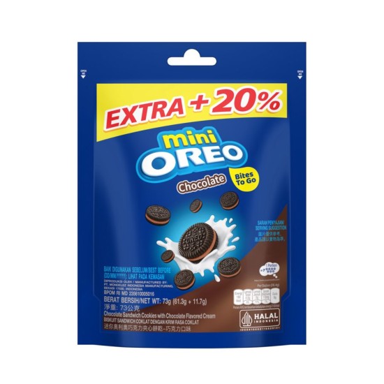 Oreo Mini Chocolate - Oreo Mini Ciocolată 61g