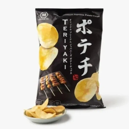 Wasabi & Nori Potato Chips KOIKEYA 100g - Chipsuri de Cartofi Wasabi & Nori KOIKEYA 100g
