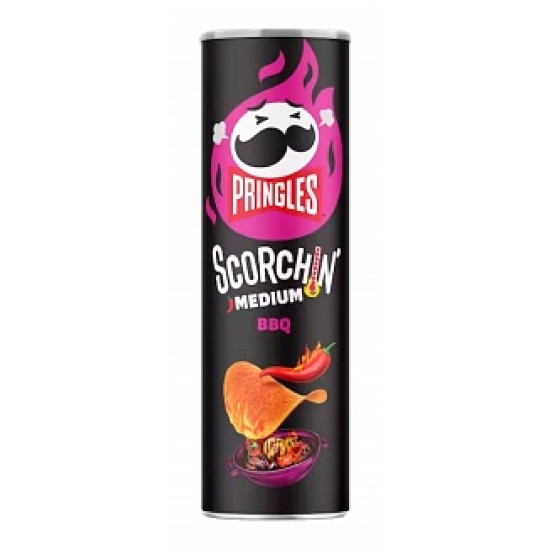 Pringles Scorchin' BBQ 158g