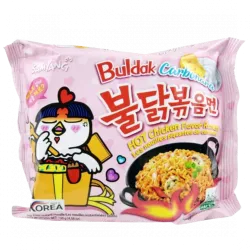 Samyang Ramen Hot Chicken Carbonara - Samyang Ramen Pui Picant Carbonara 130g