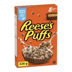 Reese's Puffs 326g - Cereale integrale cu aromă de unt de arahide