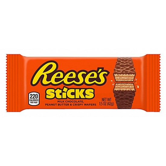 Reese's Bar Sticks 42g - ciocolata cu lapte, unt de arahide