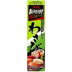 Neriwasabi 43g 'S&B -  pastă iute japoneză autentică 43g 