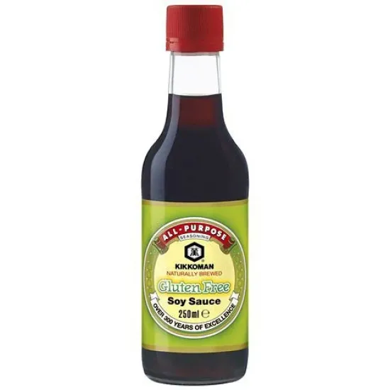 Kikkoman Sos de Soia Fără Gluten 250 ml - Kikkoman Gluten-Free Soy Sauce 250 ml