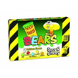 Toxic Waste Bears Theatre Box 85g - Bomboane Gumate Acrișoare cu Aromă de Fructe