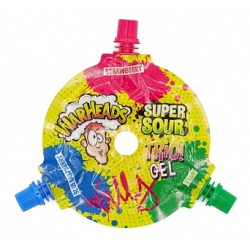 Warheads Super Sour Trio Gel 51g - Bomboane de Gel cu Aromă Acrișoară de Fructe