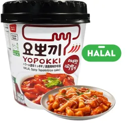 YOUNGPOONG Halal Hot & Spicy Tteokbokki - picant si iute