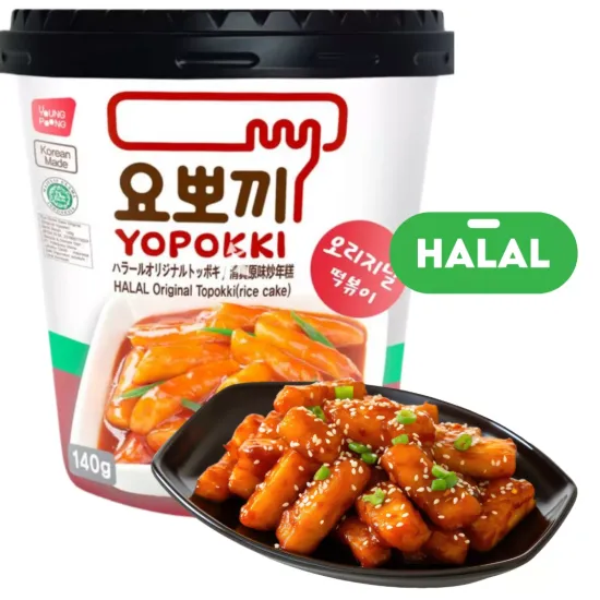 YOUNGPOONG Halal Sweet & Spicy Tteokbokki